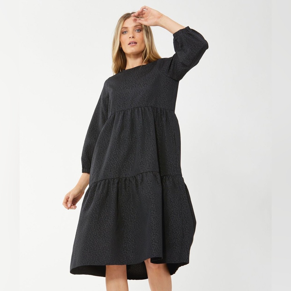 [Zara] Tiered Midi Dress